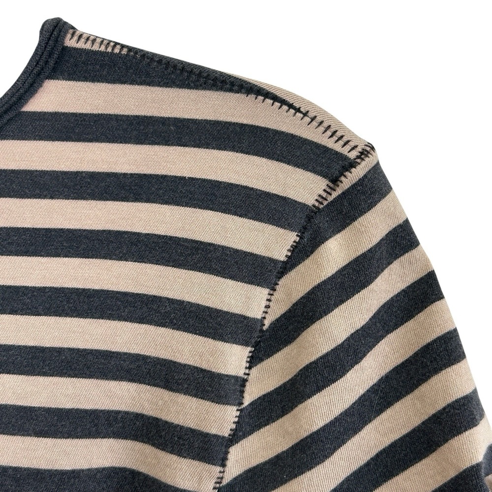 VTG Y2k Free People Striped T Shirt XS Grunge Indie Sleaze Festival V Neck Peru - Picture 5 of 11